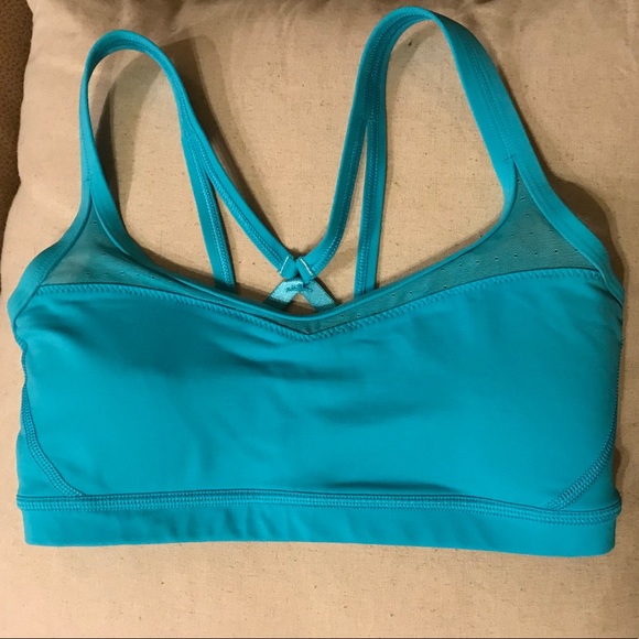 Blue Lululemon tank and bra set bundle - Picture 2 of 6